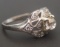 ANTIQUE PLATINUM & DIAMOND RING