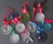 LALIQUE ANNUAL CHRISTMAS MISTLETOE ORNAMENTS