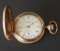 14KT GOLD FILLED ELGIN POCKET WATCH