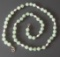 CHINESE JADE & PEARL BEADED NECKLACE