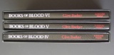 CLIVE BARKER BOOKS OF BLOOD 3 VOL SIGNED 1ST ED.