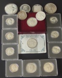 SILVER COINS & COMMEMORATIVE COLLECTION