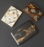 ANTIQUE & VINTAGE CIGARETTE CASES & NOTE HOLDER