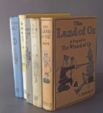 HARDBACK 'WIZARD OF OZ' BOOK COLLECTION (5)