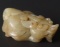 CHINESE JADE MYTHICAL CREATURE FIGURINE