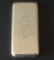 VINTAGE SWISS 1 KILO SILVER BAR LOAF POURED