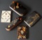 ANTIQUE EYEGLASS & CIGARETTE CASES