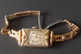 VINTAGE 18KT GOLD MITOT LADIES WATCH