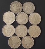 10 SILVER DOLLAR COINS