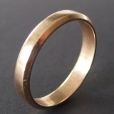 14KT GOLD WEDDING BAND