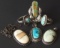 NAVAJO STERLING RINGS & PENDANTS