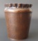 ALBERT BERRY HAND HAMMERED COPPER CABINET VASE