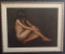 RUSS JOHNSON FEMALE NUDE OIL PAINTING