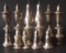 8 PAIRS: STERLING S/P SHAKERS