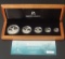 2017 LIBERTAD SILVER PROOF MEXICO 5 COINS SET