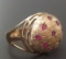 VINTAGE 14KT GOLD & RUBY RING