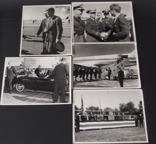 UNPUBLISHED JFK 1963 PHOTOGRAPHS (5)
