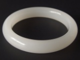 CHINESE WHITE JADE BANGLE