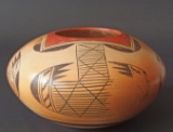 LEAH NAMPEYO HOPI POTTERY BOWL