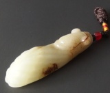 CHINESE JADE INSECT PENDANT