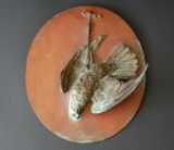 LEONID VLADIMIROVITCH POZEN BRONZE BIRD PLAQUE