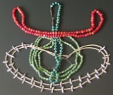 NATIVE AMERICAN BEADED NECKLACES