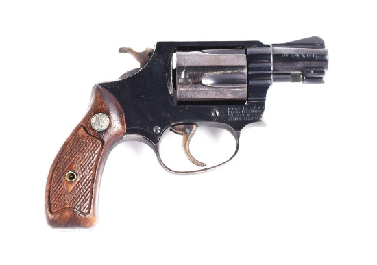 (C) S&W Model 36 Double Action Revolver.