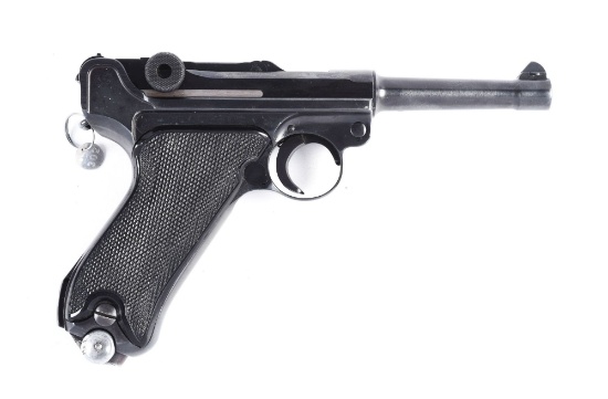 (C) Mauser Banner Luger Semi-Automatic Pistol with Two-Digit "41" Date.