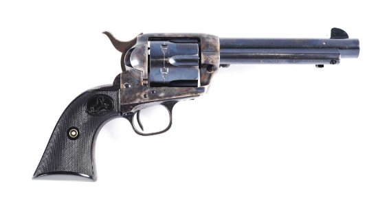 (C) Pre War Colt 1st Gen. SAA .45 Single Action Revolver.