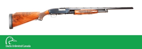 (C^) Pre 64 Winchester Pigeon Grade Model 12 Slide Action Shotgun.