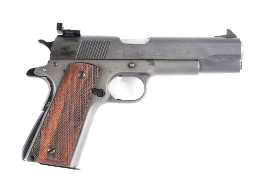 (M) Colt Post War Service Model National Match 1911-A1 Semi-Automatic Pistol.