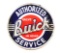 Buick Valve In Head Authorized Service Single Sided Porcelain Neon Sign.