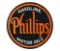 Phillips Gasoline & Motor Oils Porcelain Sign.