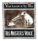 Columbia His Master Voice Porcelain Sign w/ Dog Graphic.
