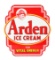 Arden Ice Cream For Vital Energy Porcelain Die-Cut Sign.