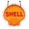 Shell Gasoline Embossed Porcelain Neon Sign.