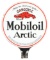 Mobiloil Arctic Porcelain Paddle w/ Gargoyle Graphic.