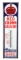 Red Crown Gasoline Vertical Porcelain Thermometer.