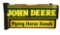 John Deere Die-Cut Porcelain Neon Sign.