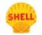 Shell Gasoline Porcelain Clam Shaped Sign.