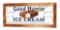 Good Humor Ice Cream Porcelain Sign w/ Ice Cream Graphic.