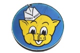 Piggly Wiggly Two Piece Porcelain Sign w/ Neon Border.