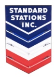 Standard Stations Inc. Porcelain Die-Cut Neon Sign.