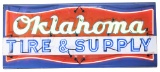 Oklahoma Tire & Supply Porcelain Neon Sign.