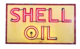 Shell Oil Porcelain Neon Sign.