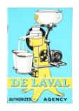 De Laval Authorized Agency Porcelain Flange Sign.