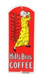 Hills Bros Coffee Porcelain Thermometer.