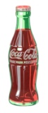 Coca-Cola Bottle Shaped Porcelain Sign.