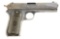 (C) Colt 1903 Pocket Hammer Semi-Automatic Pistol.