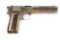 (C) Colt 1902 Sporting Model Semi-Automatic Pistol.